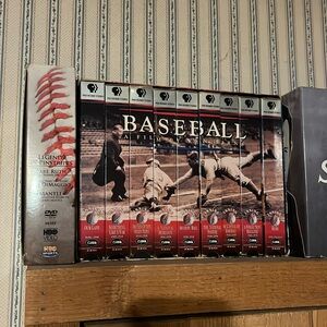Baseball vhs collection. A film by Ken burns